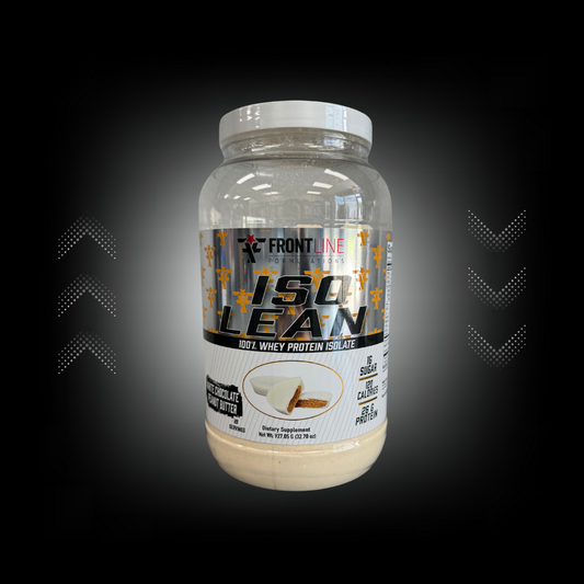 Frontline Formulations ISO Lean - White Chocolate Peanut Butter