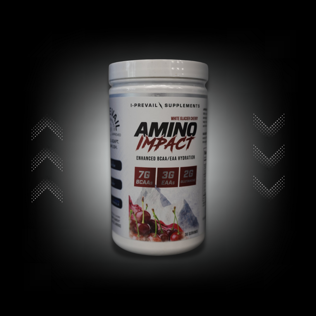 I-Prevail-Amino Impact BCAA/EAA - White Glacier Cherry